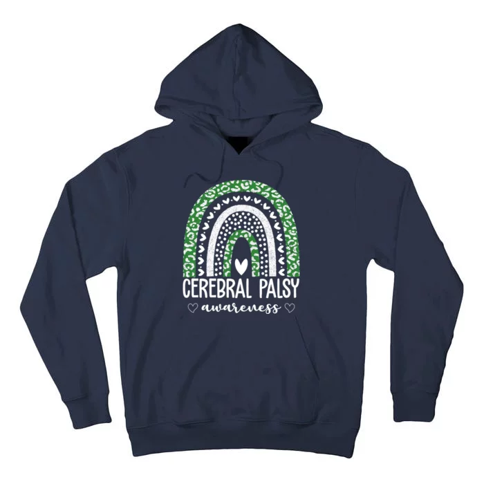 Cerebral Palsy Awareness Rainbow Tall Hoodie