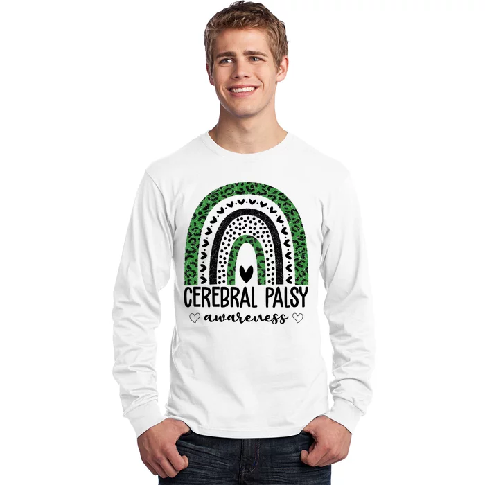 Cerebral Palsy Awareness Rainbow Long Sleeve Shirt