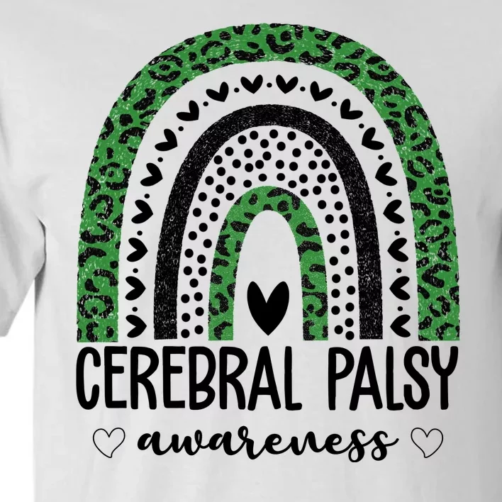 Cerebral Palsy Awareness Rainbow Tall T-Shirt