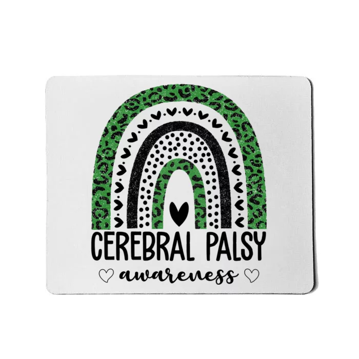 Cerebral Palsy Awareness Rainbow Mousepad