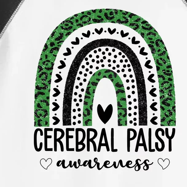 Cerebral Palsy Awareness Rainbow Toddler Fine Jersey T-Shirt