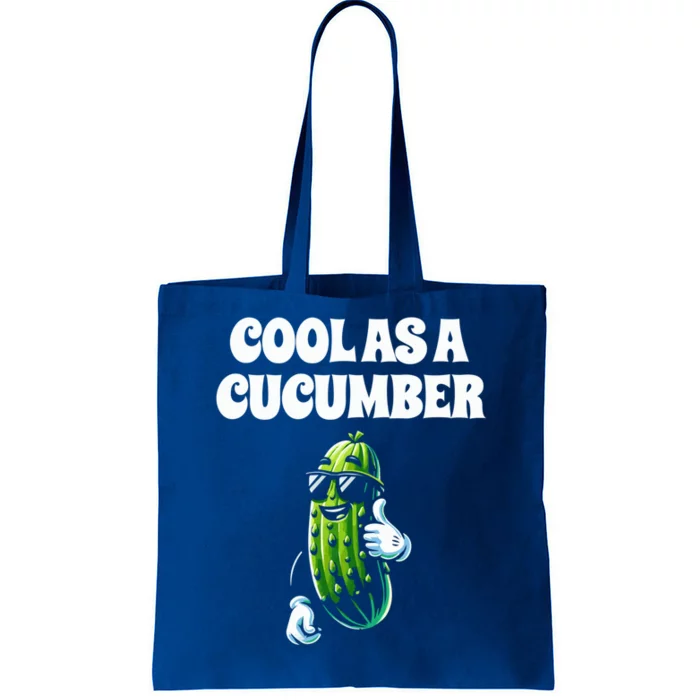 Cool Pickle And Cucumber Lover Design Gift Tote Bag