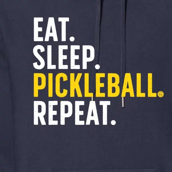 Cool Pickleball Art For Pickle Ball Lovers Players Premium Hoodie