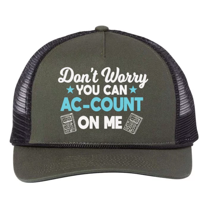 Certified Public Accountant Account Analyst Retro Rope Trucker Hat Cap