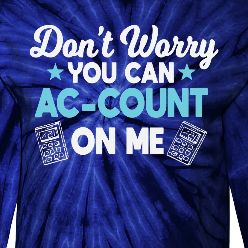 Certified Public Accountant Account Analyst Tie-Dye Long Sleeve Shirt