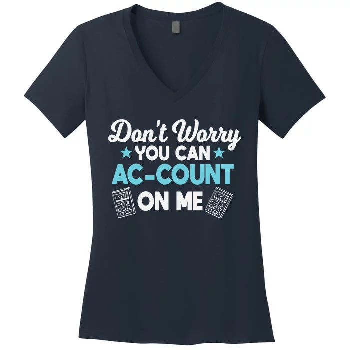 Certified Public Accountant Account Analyst Women's V-Neck T-Shirt