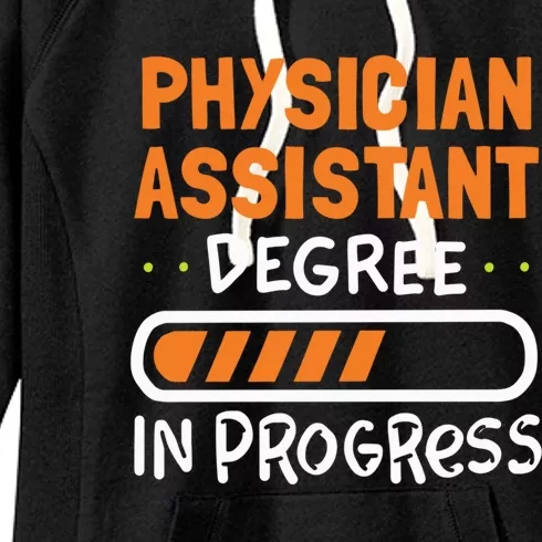 Cute Physician Assistant Pa College Student Major Meaningful Gift Women's Fleece Hoodie