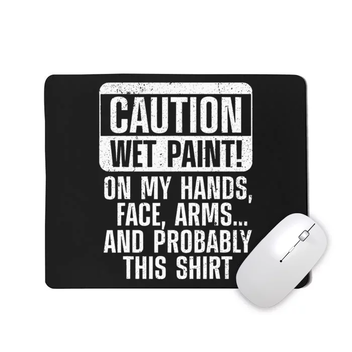 Cool Painter Art Professional Painter Paint Mousepad