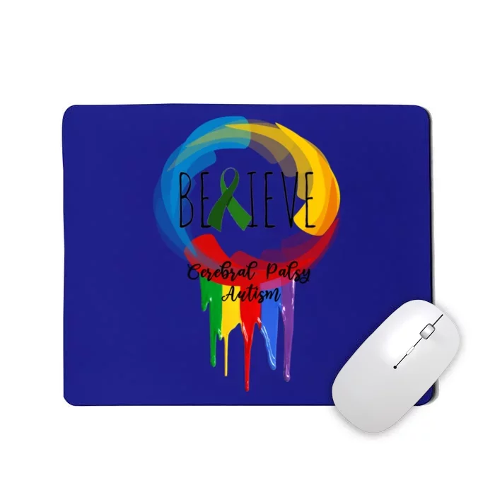 Cerebral Palsy Autism Awareness Dreamcatcher Gift Mousepad