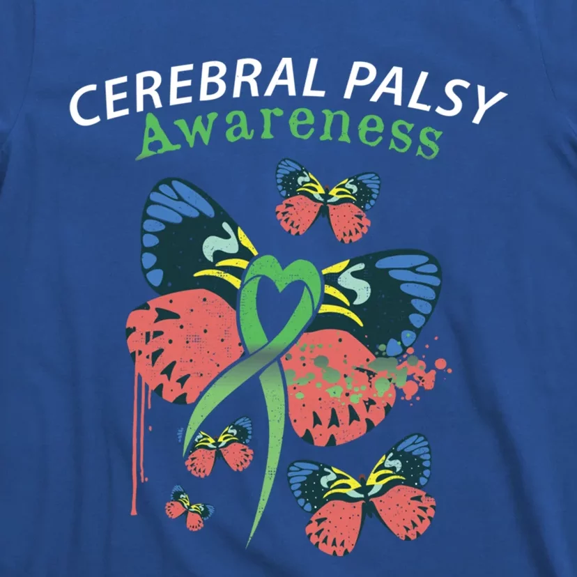 Cerebral Palsy Awareness Butterfly Design Idea Gift T-Shirt