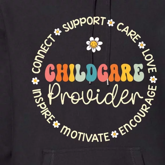 Childcare Provider Appreciation Week Back To School Premium Hoodie