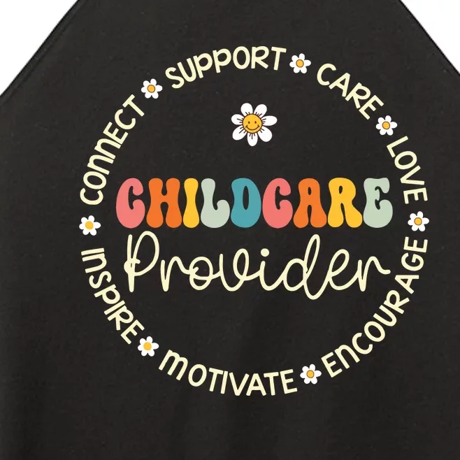 Childcare Provider Appreciation Week Back To School Women’s Perfect Tri Rocker Tank