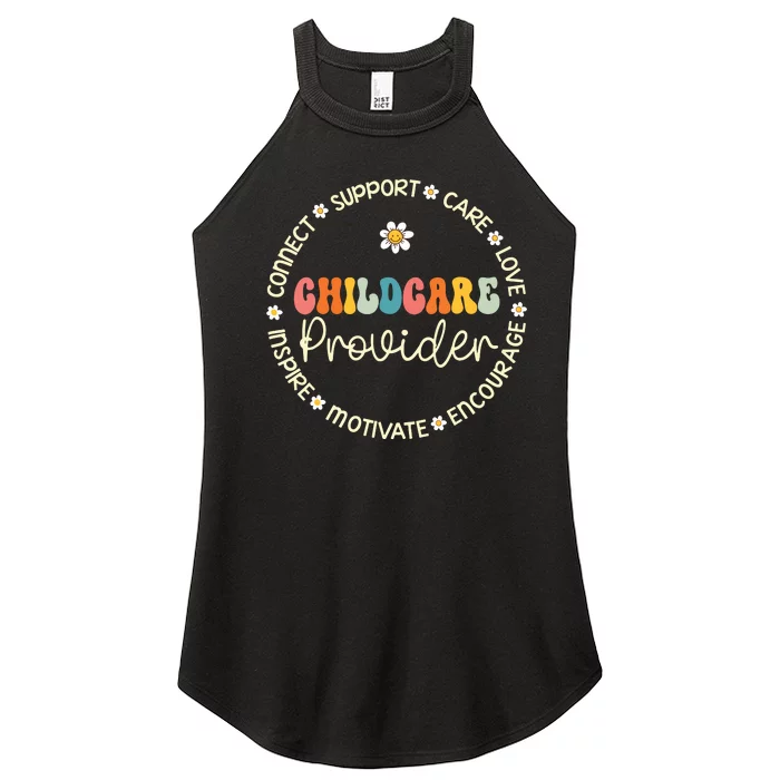 Childcare Provider Appreciation Week Back To School Women’s Perfect Tri Rocker Tank