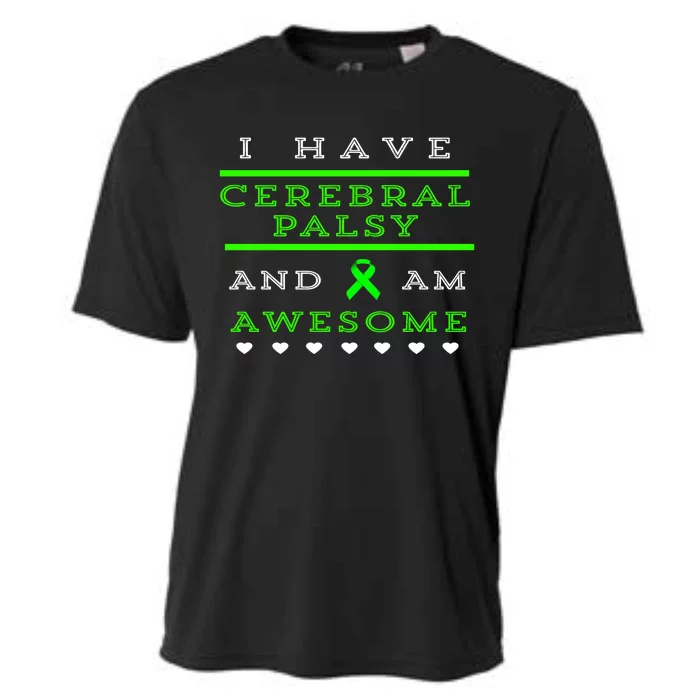 Cerebral Palsy Awareness Gift Cooling Performance Crew T-Shirt