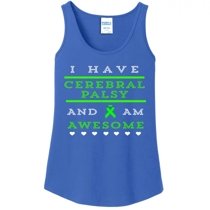 Cerebral Palsy Awareness Gift Ladies Essential Tank