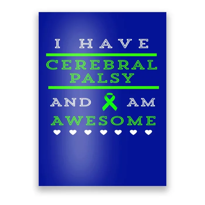 Cerebral Palsy Awareness Gift Poster