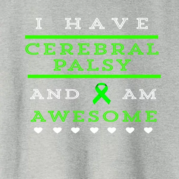 Cerebral Palsy Awareness Gift Women's Crop Top Tee