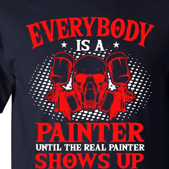 Car Painter Automative Spray Detailing Vehicle Tall T-Shirt