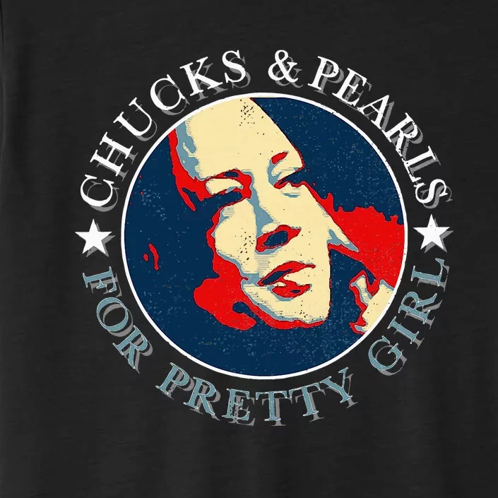 Chucks Pearls And Pretty Kamala Harris Inauguration ChromaSoft Performance T-Shirt