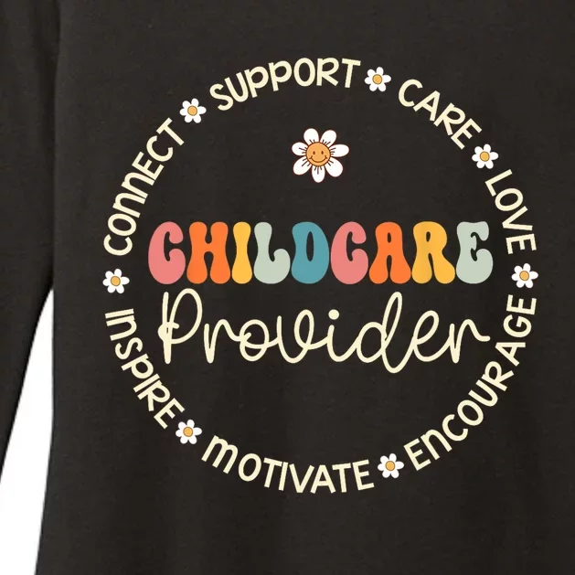 Childcare Provider Appreciation Week Back To School Womens CVC Long Sleeve Shirt