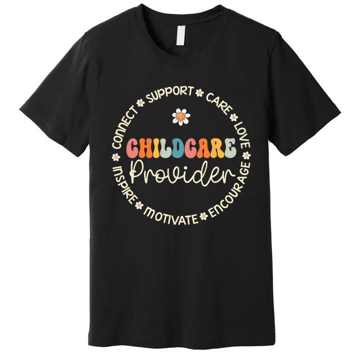 Childcare Provider Appreciation Week Back To School Premium T-Shirt