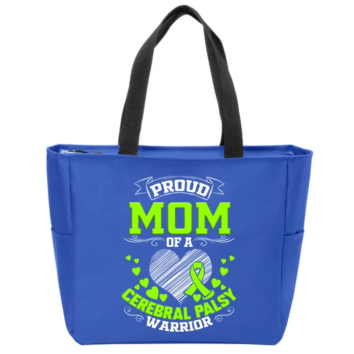 Cerebral Palsy Awareness Mom Gift Zip Tote Bag