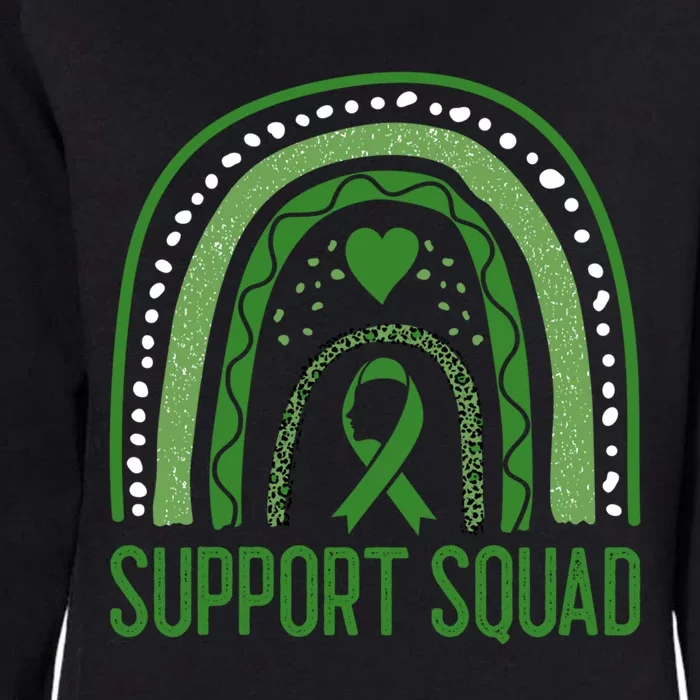 Cerebral Palsy Awareness Month Support Squad Brain Damage Gift Womens California Wash Sweatshirt