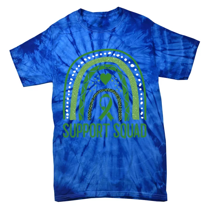 Cerebral Palsy Awareness Month Support Squad Brain Damage Gift Tie-Dye T-Shirt