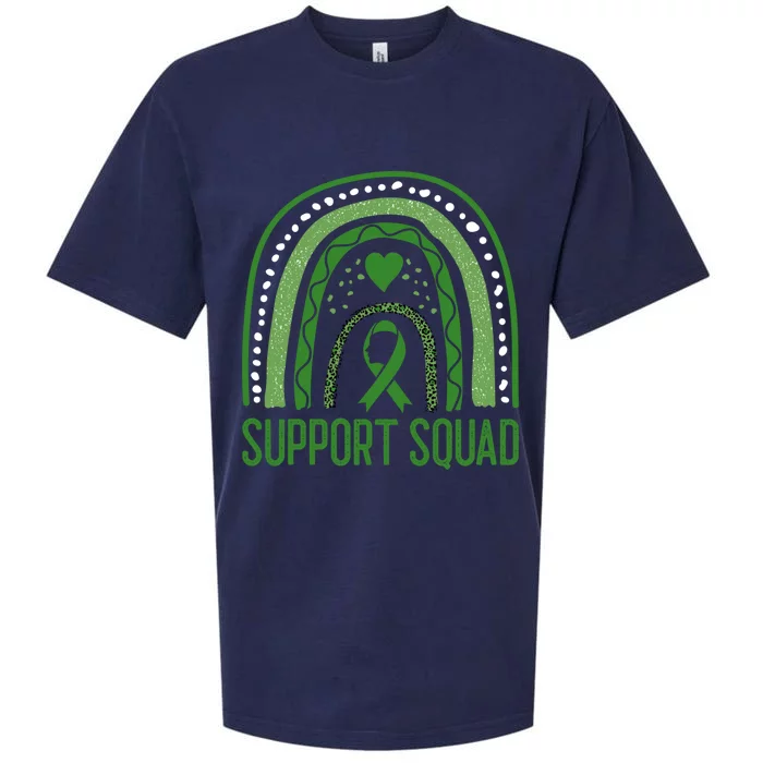 Cerebral Palsy Awareness Month Support Squad Brain Damage Gift Sueded Cloud Jersey T-Shirt