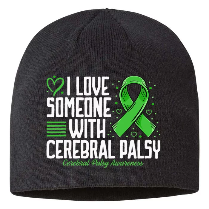 Cerebral Palsy Awareness I Love Someone with Cerebral Palsy 8 1/2in Sustainable Knit Beanie