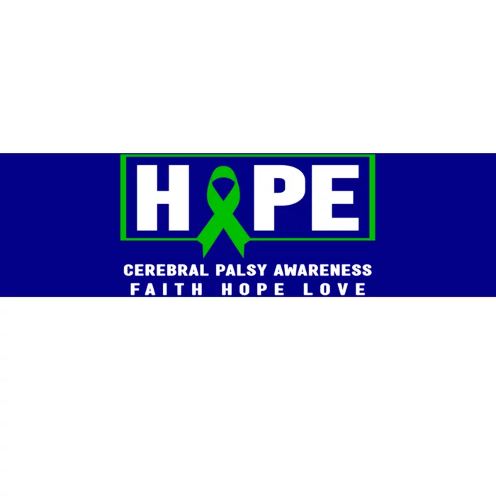 Cerebral Palsy Awareness Gift Cerebral Palsy Awareness Gift Bumper Sticker