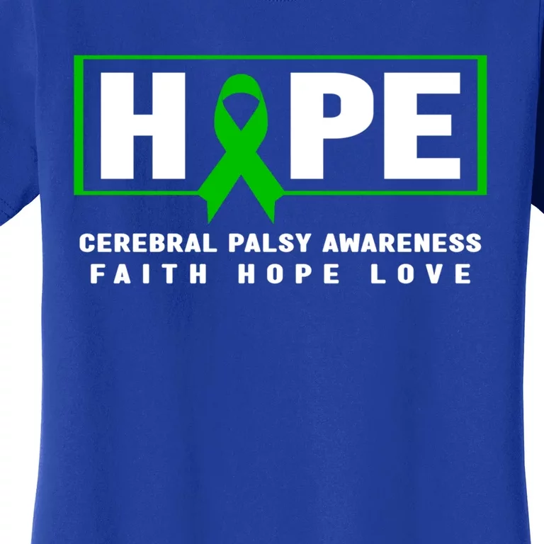 Cerebral Palsy Awareness Gift Cerebral Palsy Awareness Gift Women's T-Shirt