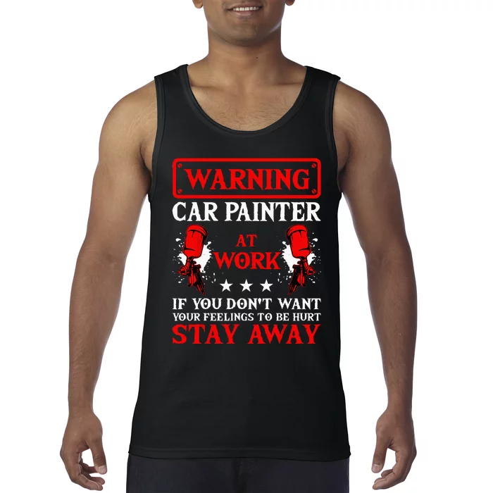 Car Painter Automative Vehicle Detailing Auto Spray Tank Top