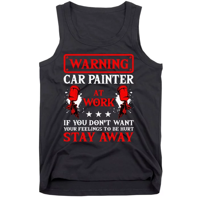 Car Painter Automative Vehicle Detailing Auto Spray Tank Top