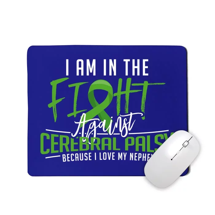 Cerebral Palsy Awareness Gift Support Brain Love Nephew Cool Gift Mousepad