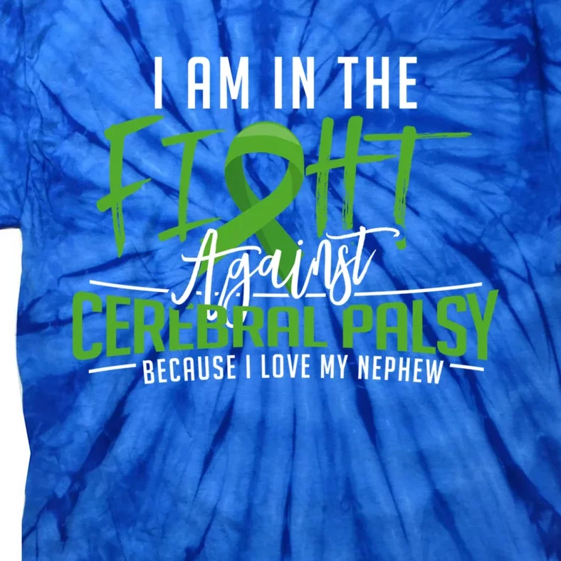 Cerebral Palsy Awareness Gift Support Brain Love Nephew Cool Gift Tie-Dye T-Shirt