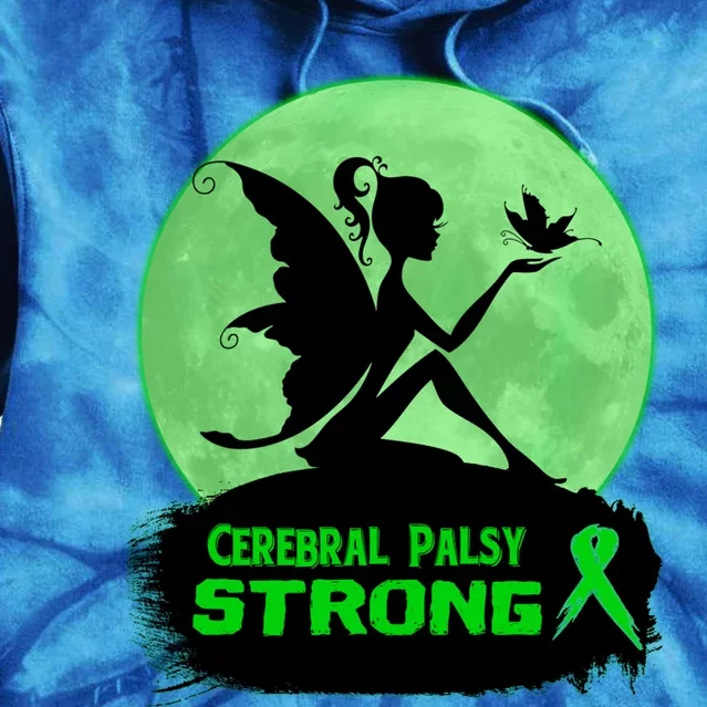 Cerebral Palsy Awareness Gift Tie Dye Hoodie