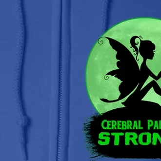 Cerebral Palsy Awareness Gift Full Zip Hoodie