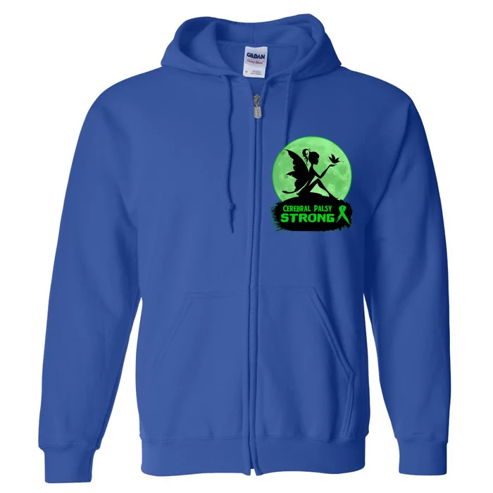 Cerebral Palsy Awareness Gift Full Zip Hoodie