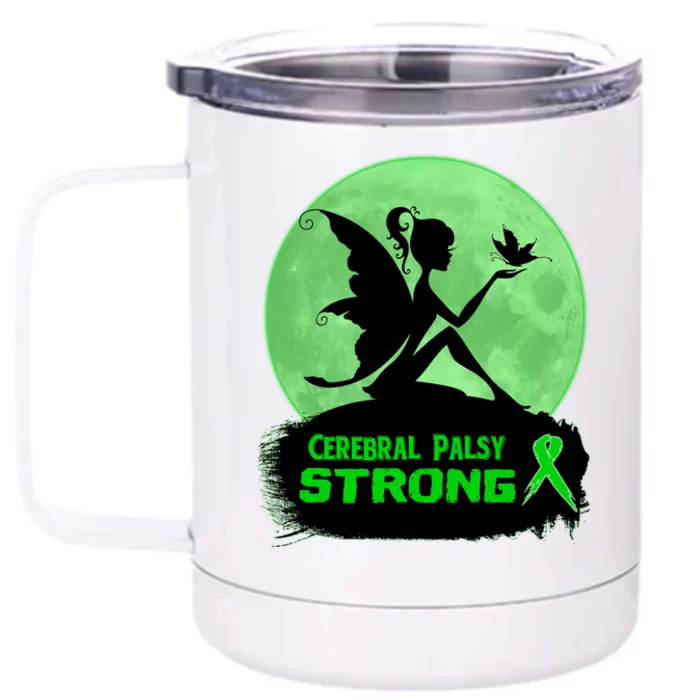 Cerebral Palsy Awareness Gift Front & Back 12oz Stainless Steel Tumbler Cup