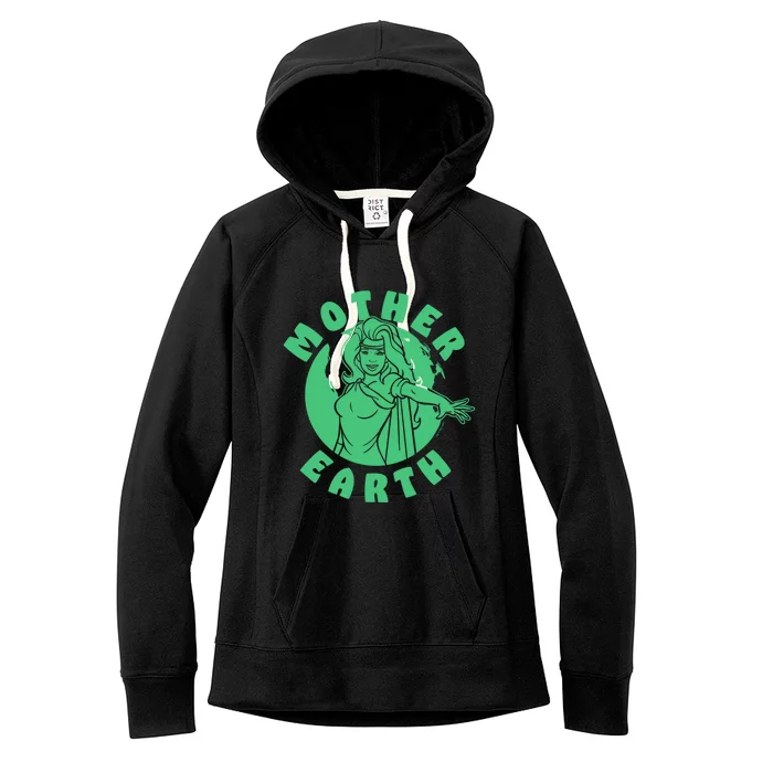 Captain Planet And The Planeteers Earth Day Mother Earth Gift Women's Fleece Hoodie