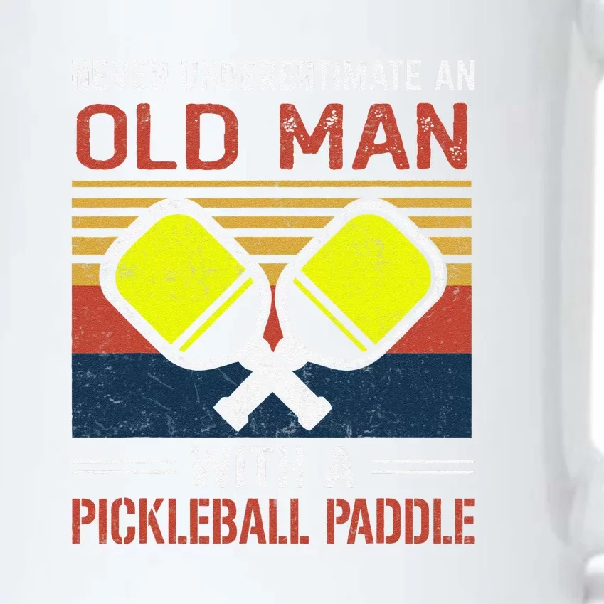 Cool Pickleball Art For Paddle Pickleball Player Black Color Changing Mug