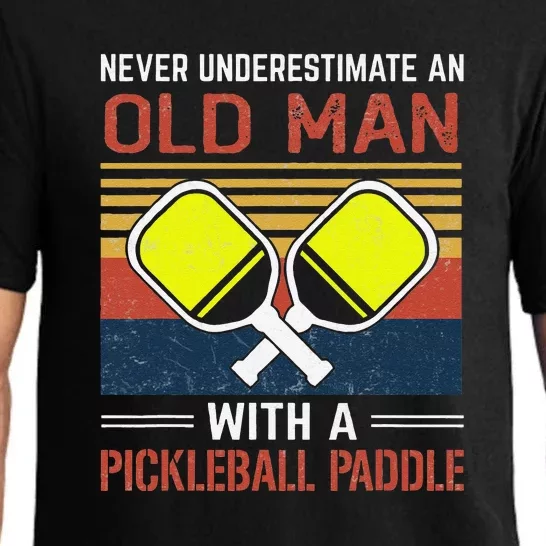 Cool Pickleball Art For Paddle Pickleball Player Pajama Set