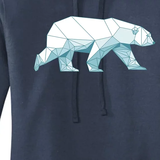 Cool Polar Bear Design For Arctic Polar Bear Lover Women's Pullover Hoodie