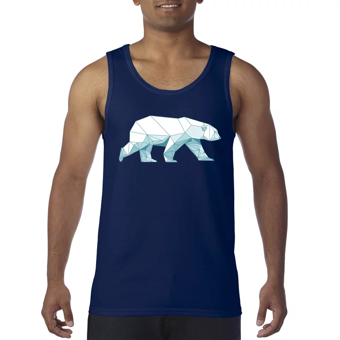 Cool Polar Bear Design For Arctic Polar Bear Lover Tank Top