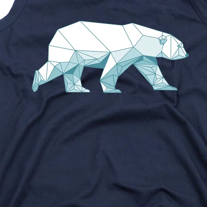 Cool Polar Bear Design For Arctic Polar Bear Lover Tank Top