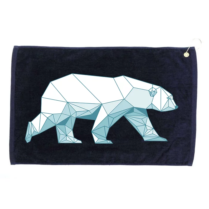 Cool Polar Bear Design For Arctic Polar Bear Lover Grommeted Golf Towel