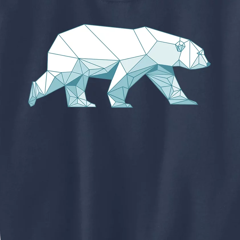 Cool Polar Bear Design For Arctic Polar Bear Lover Kids Sweatshirt