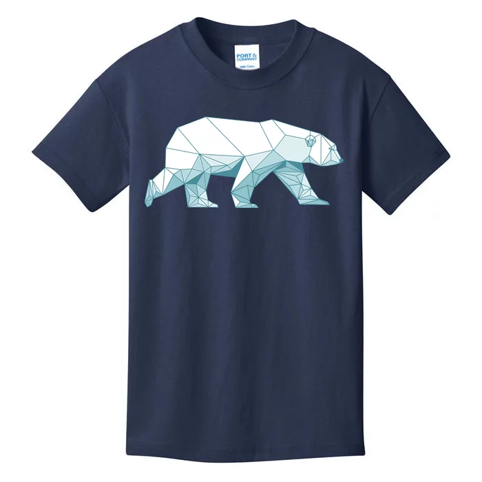 Cool Polar Bear Design For Arctic Polar Bear Lover Kids T-Shirt