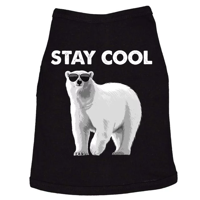 Cool Polar Bear For Men Women Kids Polar Bear Lover Doggie Tank